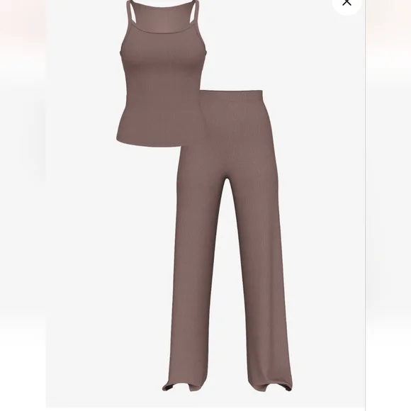 New Victoria's SecretSoSoft™ Modal Wide-Rib Tank & Pants Set - Picture 3 of 5